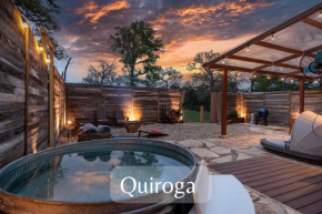 Romantic Tiny Luxury Retreat w sauna, heated pool n outdoor shower in Wimberley 10 acres